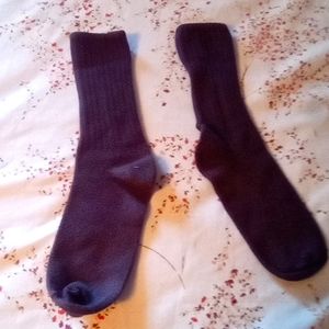 Dark brown socks